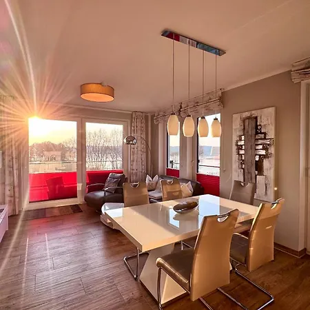 Apartmán Residenz Seeterrassen Fewo9 - Balkon, Seeblick, Sauna Binz